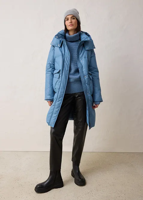 Lange donsjas met gerecycled dons, waterafstotend, bonprix