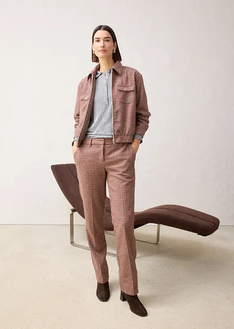 Poloshirt met wol, bonprix