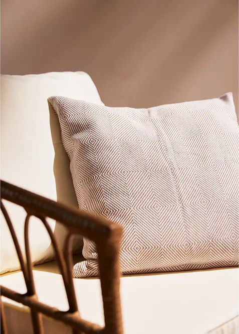 Plaid met franjes, bonprix