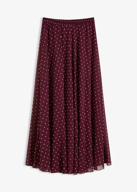 Chiffon rok in crashed look, bonprix