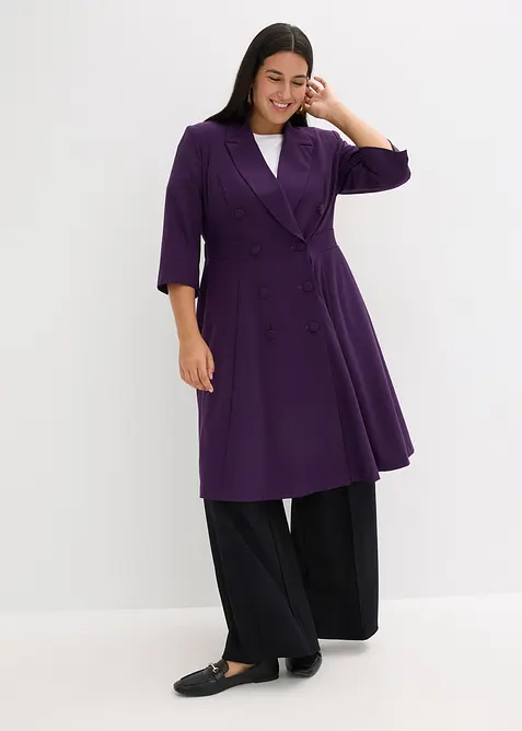 Blazerjurk met uitlopende rok, bonprix