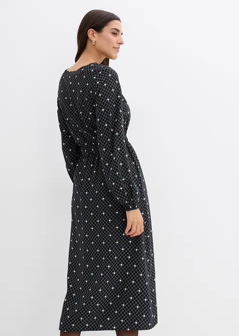 Maxi jurk van soepele viscose, bonprix