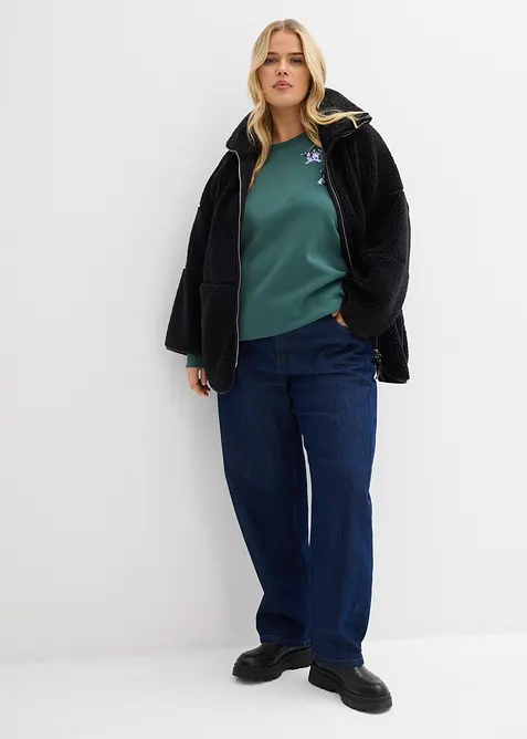 Sweater in een biologische katoenmix, bonprix