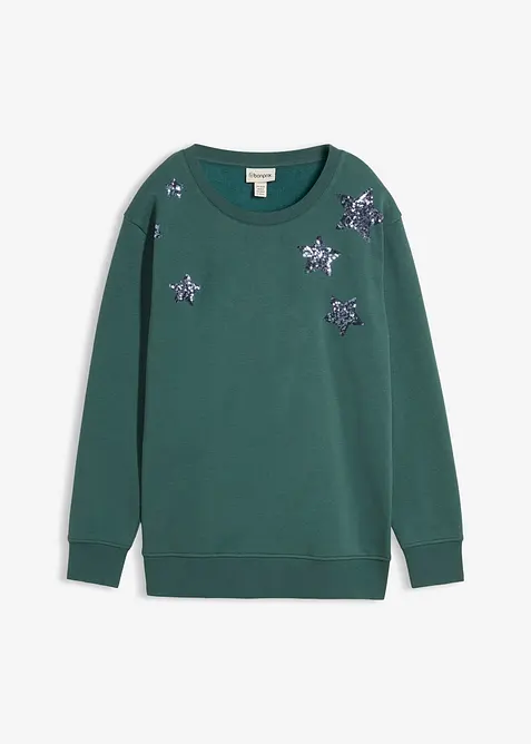 Sweater in een biologische katoenmix, bonprix