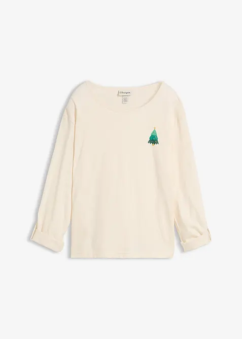 Longsleeve van biologisch katoen, bonprix