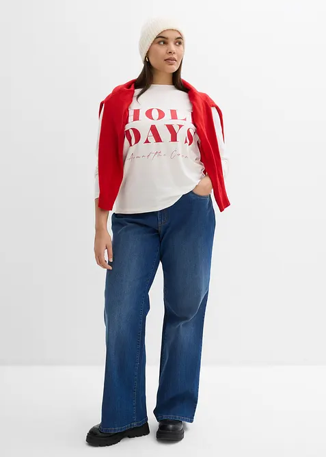 Longsleeve van een biologische katoenmix, bonprix