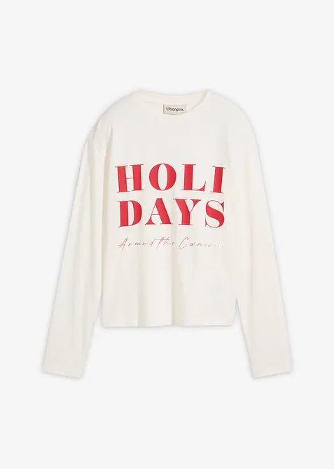 Longsleeve van een biologische katoenmix, bonprix