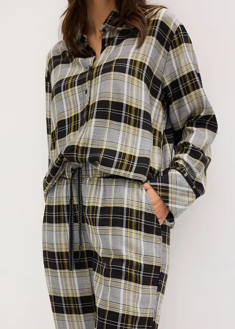 Flanellen Pyjama, bonprix
