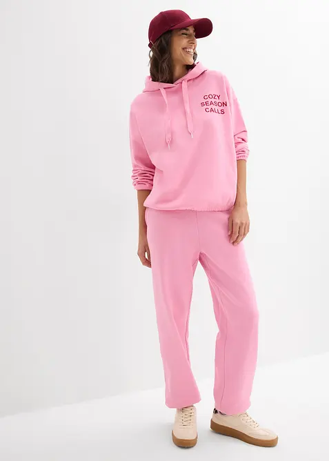 Oversized sweater van katoen, bonprix