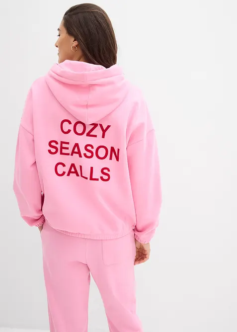 Oversized sweater van katoen, bonprix