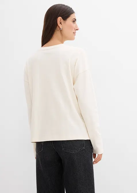 Oversized shirt van katoen, bonprix