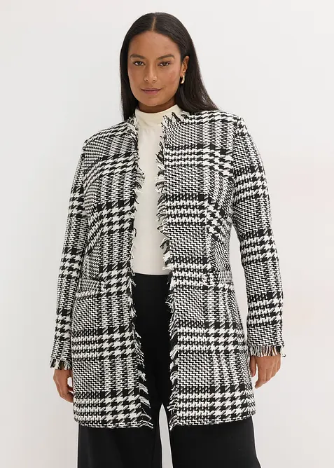 Lange blazer van boucl&eacute;, bonprix
