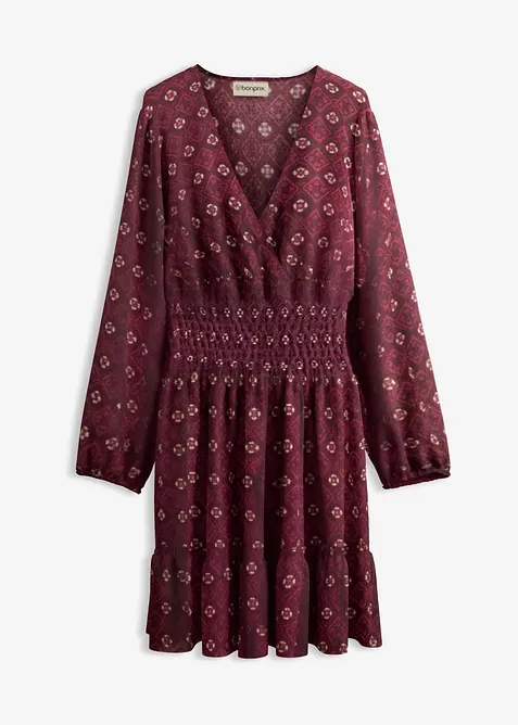 Mini jurk van soepelvallende viscose, bonprix