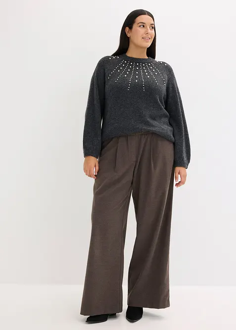 Fijngebreide trui, bonprix