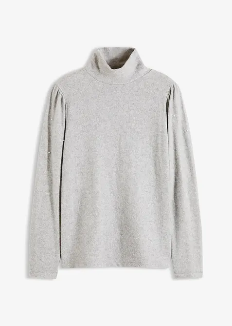 Longsleeve van een soepele viscosemix, bonprix