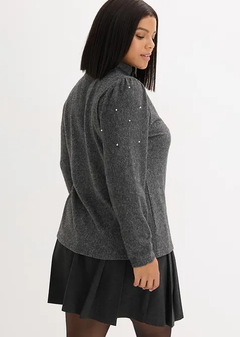 Longsleeve van een soepele viscosemix, bonprix