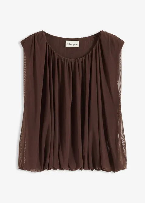 Shirt van fijn mesh, bonprix