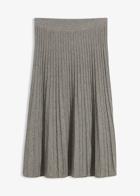 Gebreide rok met merino wol, bonprix