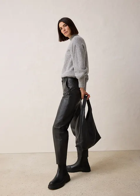 Wollen trui met alpacawol, bonprix