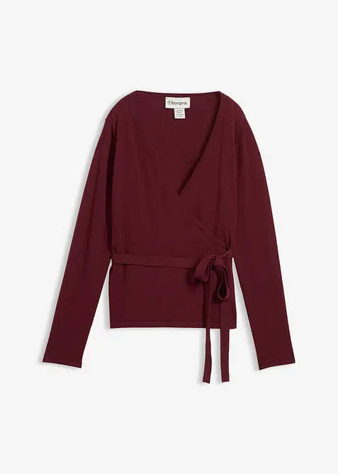 Wikkelvest met merinowol, bonprix