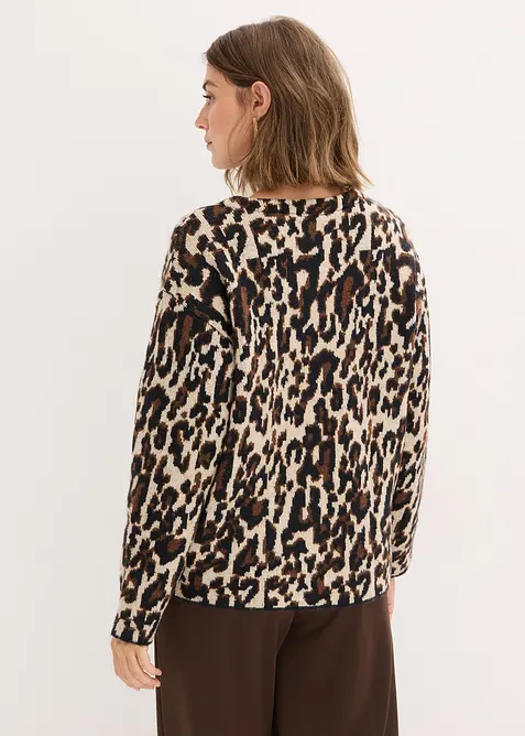 Jacquard vest, bonprix