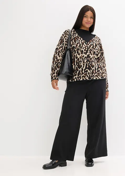 Jacquard vest, bonprix