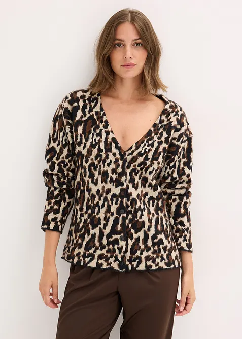 Jacquard vest, bonprix