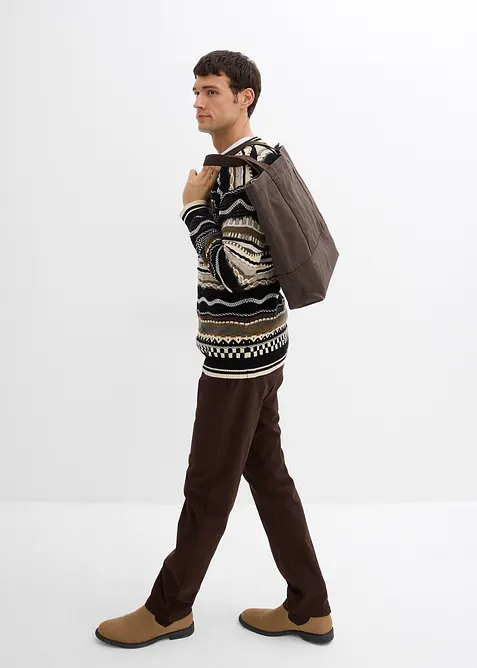 Grof gebreide trui van puur katoen, bonprix