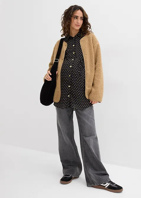 2-in-1 zwangerschapsblouse/voedingsblouse van chiffon, bonprix