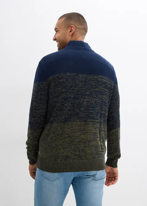 Grof gebreide schipperstrui in een zachte katoenmix, bonprix