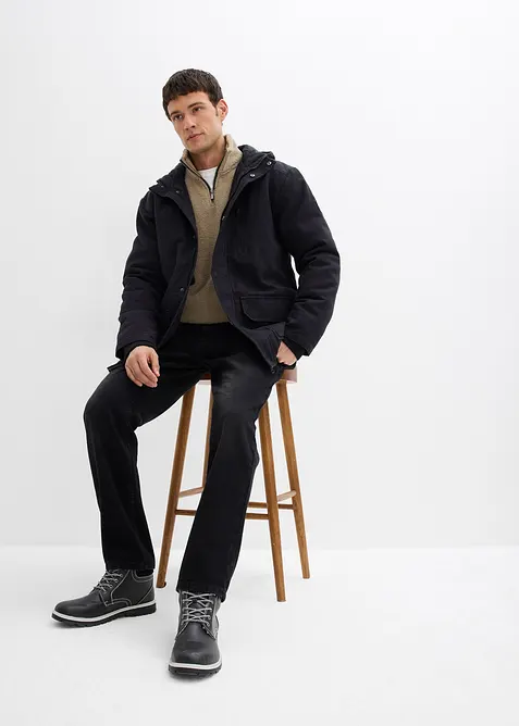 Robuuste winterjas van canvas, bonprix