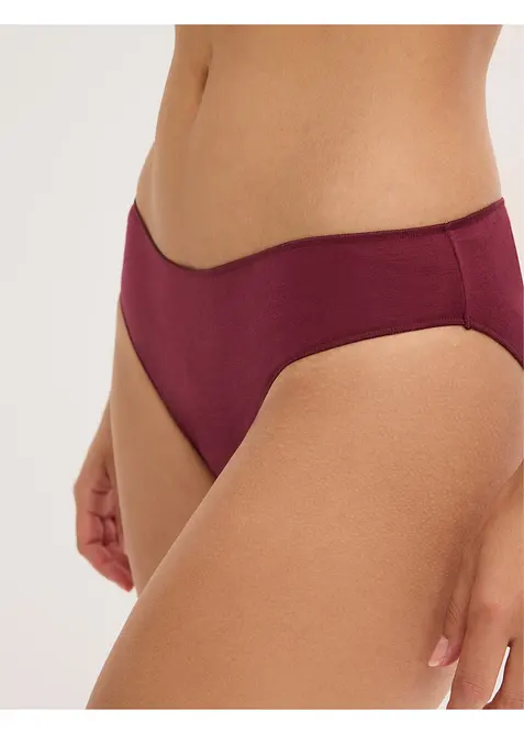 Slip met biologisch katoen (set van 4), bonprix