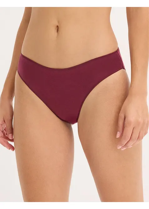 Slip met biologisch katoen (set van 4), bonprix