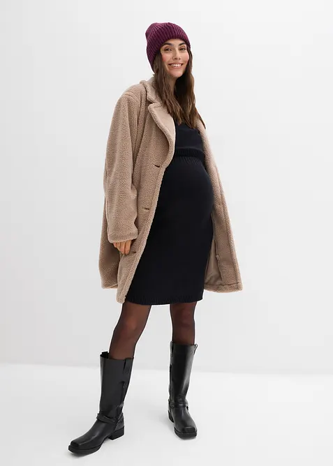 Set bestaande uit trui en rok voor tijdens de zwangerschap en daarna, van biologisch katoen (2-dlg. set), bonprix