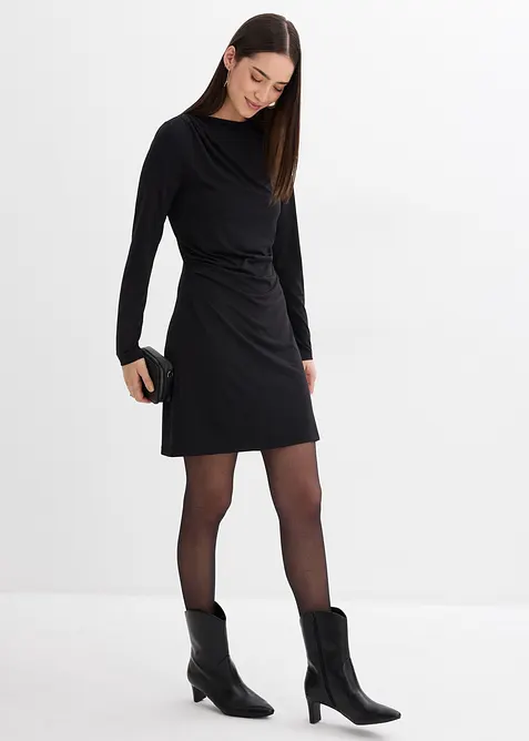 Jurk met boothals, bonprix