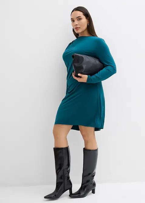 Jurk met boothals, bonprix