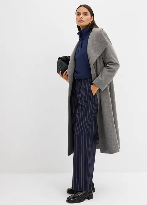 Oversized sweater van scuba, bonprix