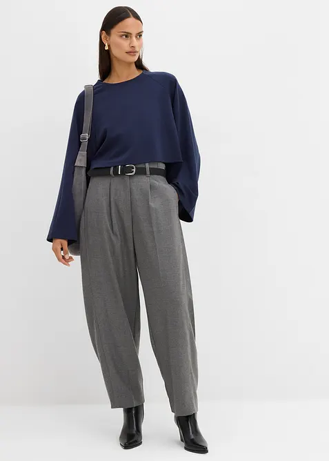 Cape shirt met lange mouwen, bonprix