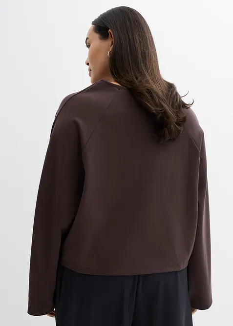 Cape shirt met lange mouwen, bonprix