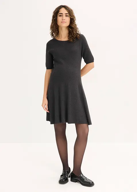 Warmhoudende zwangerschapspanty in transparante look, 50 DEN, bonprix