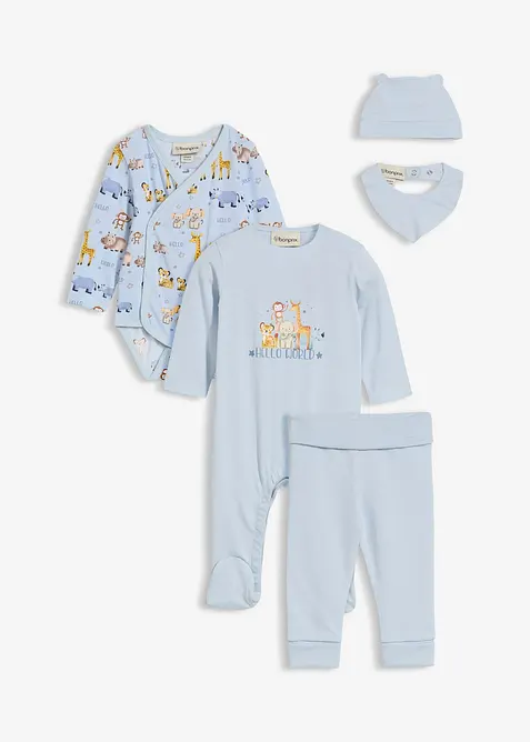 Baby outfit (5-dlg. set), bonprix