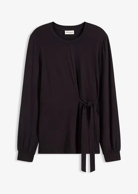 Longsleeve in een zachte viscosemix, bonprix