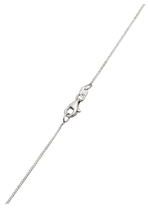 Ketting & oorringen van 925 sterling zilver (3-dlg. sieradenset), elli