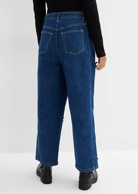 Barrel jeans met comfortband, high waist, bonprix
