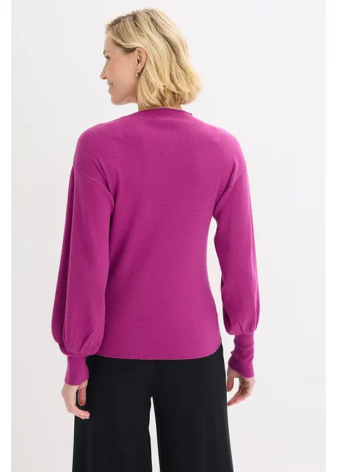 Oversized trui in een viscosemix, bonprix