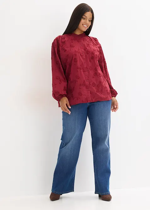 Blouse van puur katoen, bonprix