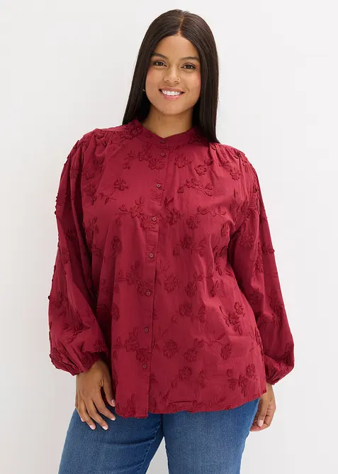 Blouse van puur katoen, bonprix