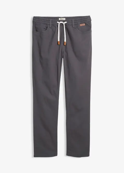 Regular fit stretch instapbroek, straight, bonprix