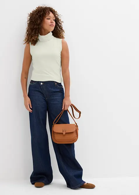 Top met col, bonprix