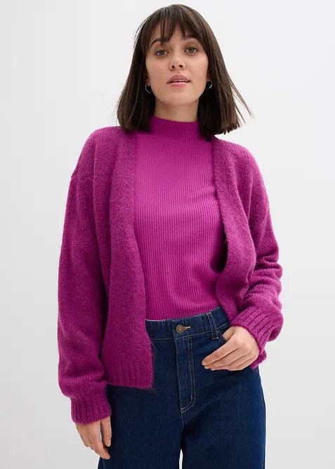 Oversized vest, cropped, bonprix